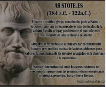 ARISTÓTELES