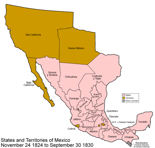 Nuevo México y California