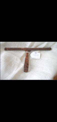 Barra de hierro caliente