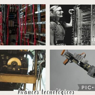 Timeline: AVANCES TECNOLOGICOS QUE SE PUSIERON AL SERVICIO DE LA GUERRA