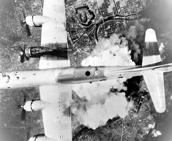 Lanzamiento dela bomba atómica en Hiroshima