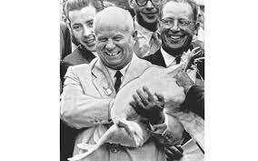 Kruschev visita a Eisenhower