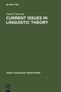 Published "Current Issues in Linguistics Theory"