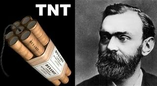 Alfred Nobel inventa la dinamita.