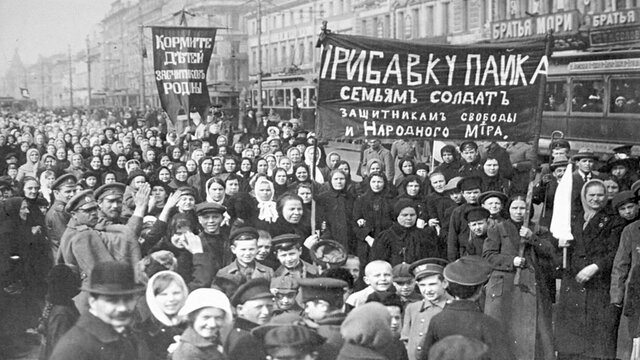 L'abbandono della guerra da parte della Russia e le rivoluzioni