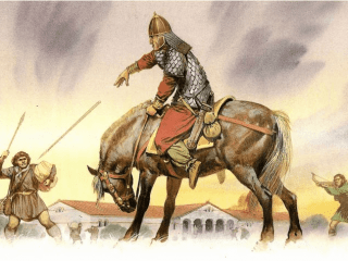 Suevos, Vándalos y Alanos en la península Ibérica.