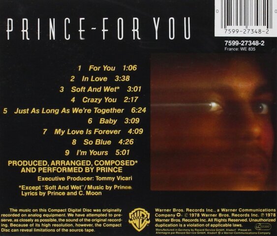 Primer álbum: For You