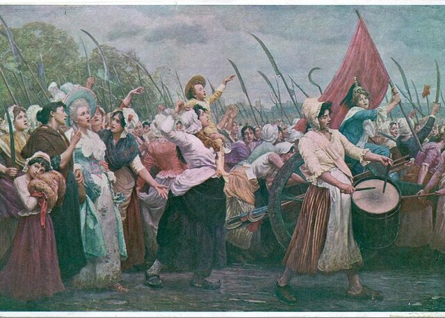 Women march on Versailles