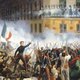 Battle in the rue de rohan 28th july 1830 1831 oil on canvas 72882755 5a9881263de42300379a3af1