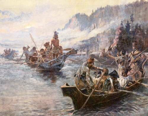1803: Lewis and Clark expedition to the Pacific Ocean