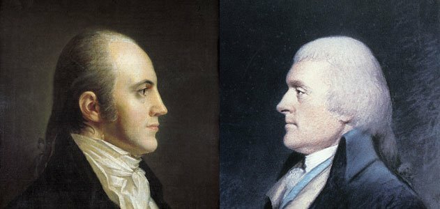 1801:  Jefferson-Burr tie forces election into House of Representatives