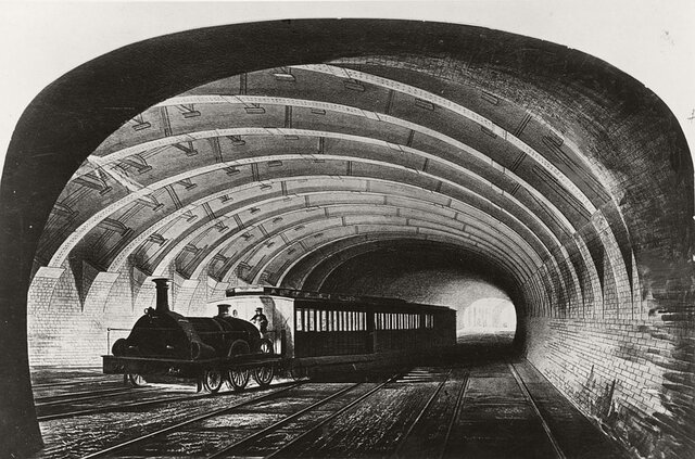 Primer metro en Londres