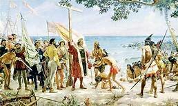 Llegada de Colón a América.