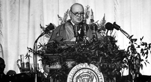Churchill's speech at Westminster College, Fulton, Missouri