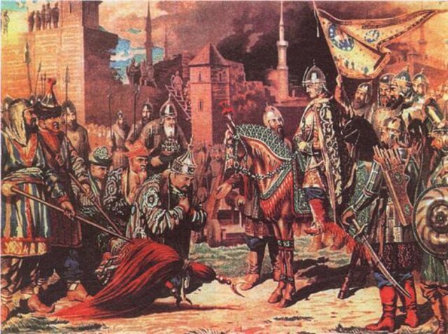 Подчинение Астраханского ханства Русскому царству