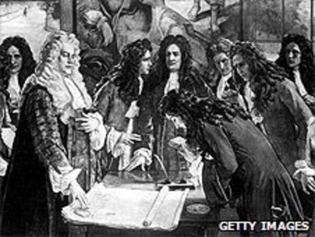 Founding of Bank of England
