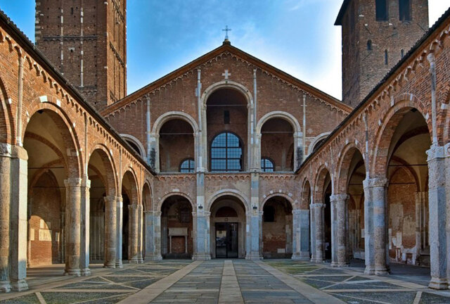 Basilica di Sant'Ambrogio, Milano, 1140