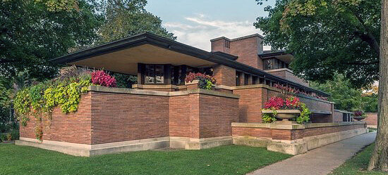 Robie House, Chicago, 1910