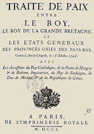 1ª Guerra contra Francia. Paz de Aquisgrán. Se reconoce la independencia de Portugal