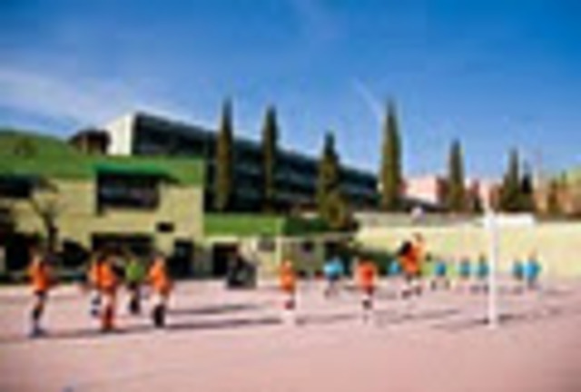 este es uno de los recreos de mi colegio