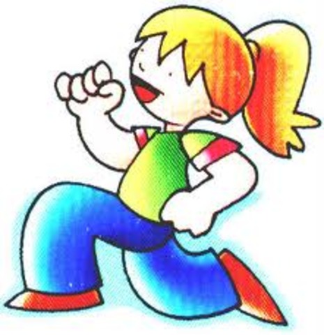 Corriendo en mi colegio