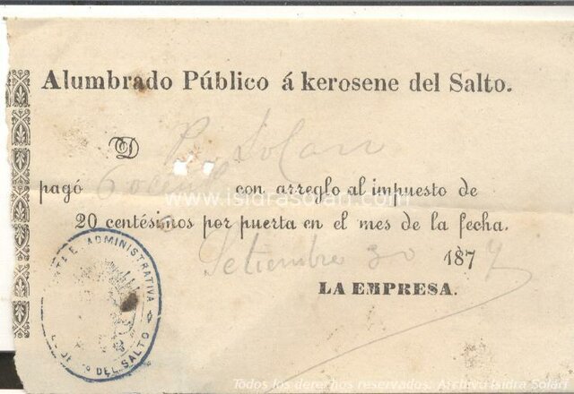 Alumbrado a queroseno