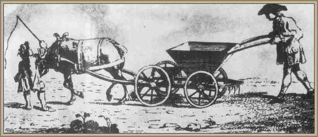 Jehtro Tull inventa la máquina sembradora