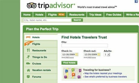 Aparece Trip Advisor