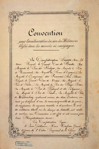 The first Geneva Convention