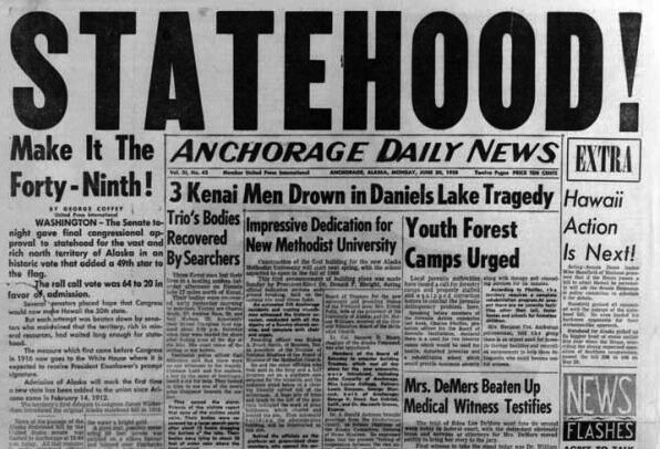 Alaska Becomes a State