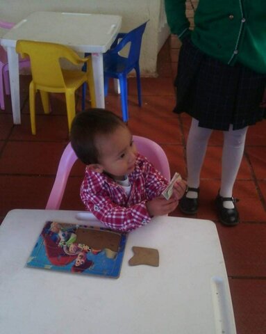 Primer día de colegio de mi hijo