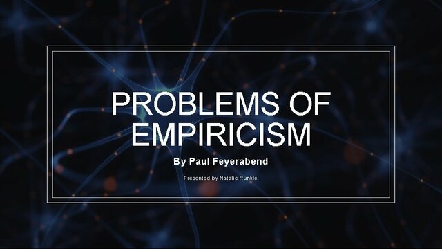 How to be a Good Empiricist