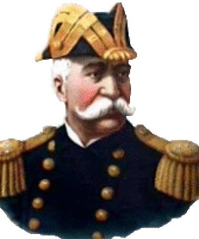 Commodore Dewey Defeats Spanish Fleet