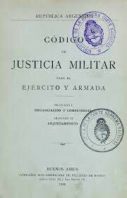 Código de Justicia Militar: Reforma