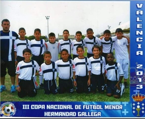 Primer partido en el exterior