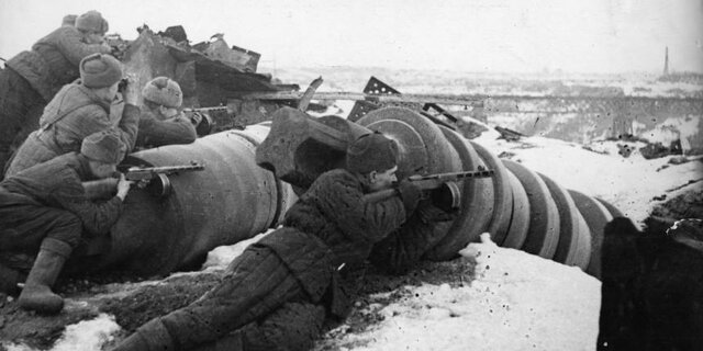 End of Battle of Stalingrad