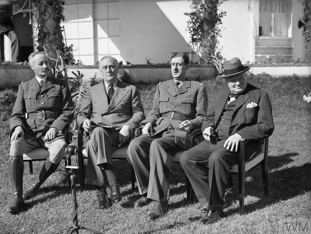 Start of the Casablanca Conference