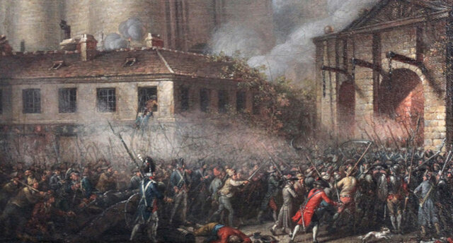 The Bastille was stormed