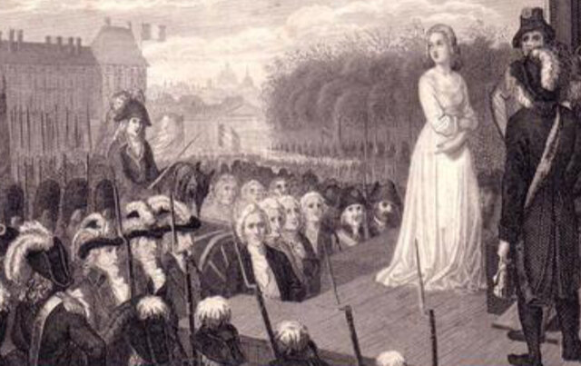 Olyme de gouges was executed