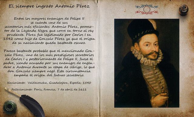 Crisis de Aragón y Antonio Pérez.