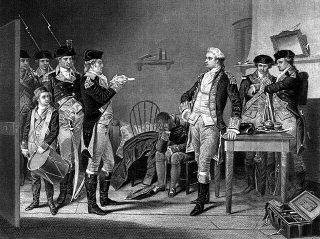 Benedict Arnold turns traitor