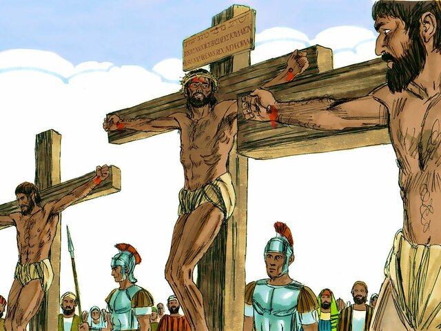 Crucifixion y Resurecion de Jesus