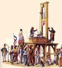 The First Use of The Guillotine
