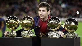 Messi's fourth gold ball