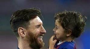 When messi had his second child