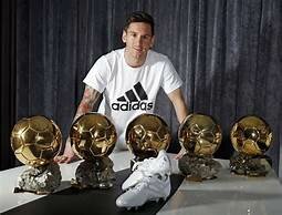 Messi's fifth ballon d'or