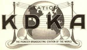 KDKA on The Air From Pittsburg