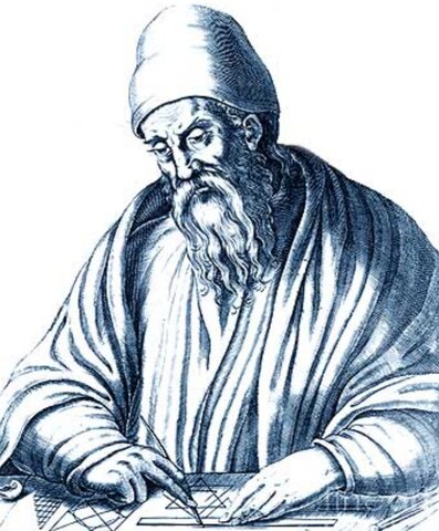 Aparece euclides, matemático griego