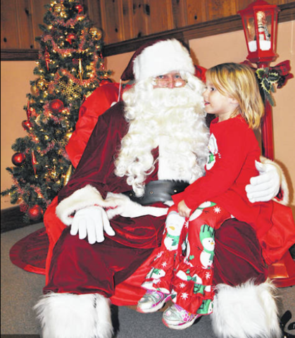 Getting excited about Santa!