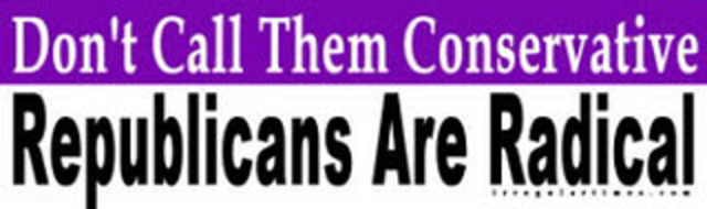 Radical Republicans Take control of congress